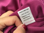 INTERMIX Alma Fuchsia Silk Charmeuse Blouse Size US 4 UK 8 S SMALL ladies