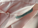 Ermanno Scervino Sleeveless Silk Pink Ruffle Dress Size I 40 LADIES