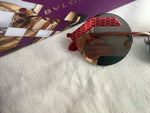 BVLGARI 6089 2029/4Z Serpenteyes Red Metallic Sunglasses ladies