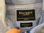 HACKETT LONDON TAILOR FIT LONG SLEEVE BUTTON-UP CLASSIC SHIRT SIZE M medium men