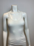James Perse Los Angeles White Sheer Tank Top Size 1 S small ladies