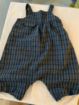 Marie Chantal BOYS' WOOL CHECKED OVERALLS TROUSERS PANTS 24 month children