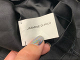 JASMINE DI MILO LBD Little Black Dress Mini Velvet Size S small ladies
