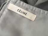 CÉLINE Celine Phoebe Philo Grey Linen Dress Ladies