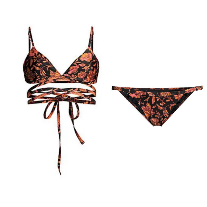 Matteau Hibiscus Matteau Floral bikini set size 1 US 2 EU 34 XS ladies