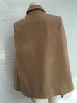 Maje Double-breasted wool and cashmere-blend felt cape coat Size F 38 UK 10 US 6 Ladies