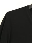 PAL ZILIERI EXTRAFINE KNIT MERINO WOOL BLACK SWEATER JUMPER SIZE I 52 men