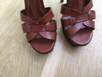 YVES SAINT LAURENT Tribute Leather Pump Shoes Size 35 1/2 ladies