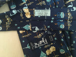 Hermès HERMES Paris Silk Blue Print Tie 7553 SA 100% AUTHENTIC Men
