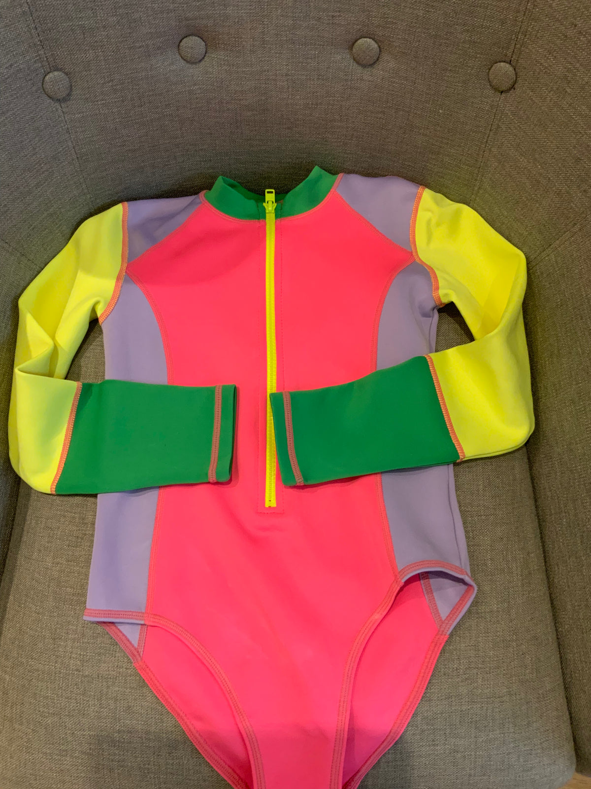 Stella McCartney KIDS Girls' Swimsuit Swimwear Size 10 years (UPF50+) children