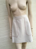 Topshop White Mini Skirt UK 14 US 10 EU 42 ladies