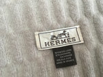 Hermès HERMES Wool Cashmere Silk Knit Shawl Scarf large Unisexe MEN