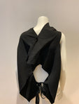 Roland Mouret ICONIC Eugene open wool black tie top size UK 10 US 6 ladies
