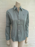 RALPH LAUREN SLIM FIT STRIPED LONG SLEEVE OFFICE SHIRT Laidies