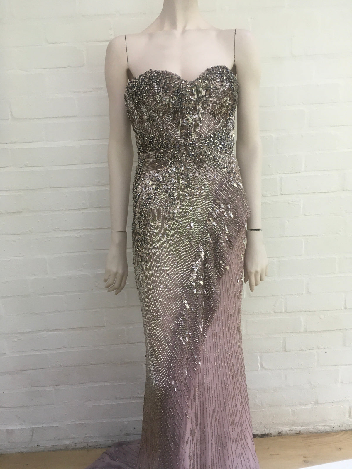 Roberto Cavalli Runaway Embellished Corset Dress Gown RED CARPET I 40