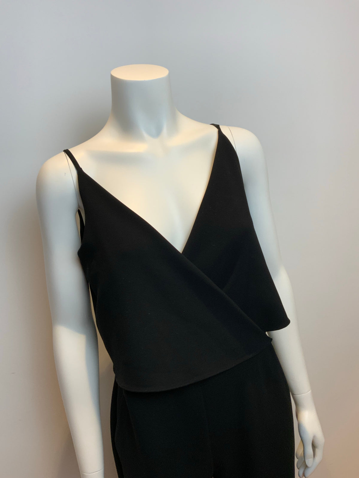 THEORY Odila crepe jumpsuit black  Size US 4 UK 8 S SMALL  ladies
