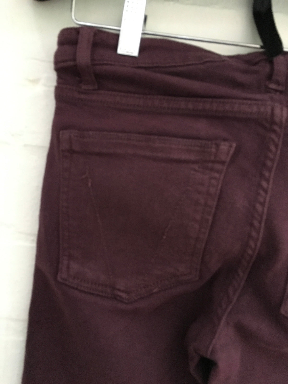 Victoria Beckham Power Skinny Denim mid-rise jeans pants trousers Ladies
