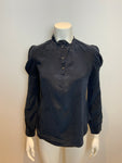 Nave Silk Fitted Blouse Size US 2 EU 40 UK 4 XS ladies