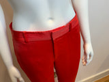 Ralph Lauren Blue Label Red Silky Pants Trousers Size US 4 UK 8 S SMALL ladies