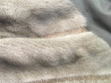 Birger Christensen Real Mink Fur Suede Insert Capelet Bolero Cropped Cape Ladies