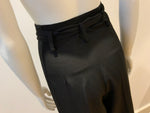 Amazing Rare Racil tuxedo wool high waisted belted pants trousers 36 UK 8 US 4 ladies
