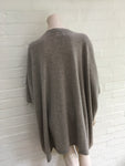 Madeleine Thompson Cashmere Asymmetric Oversized Cardigan XS Fits Big Ladies