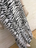 RIXO Noleen tiger-print cotton-voile wrap dress Size S Small ladies