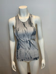 STELLA MCCARTNEY For ADIDAS Marble print stretch top Size 36 ladies