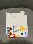 Stella McCartney KIDS Girls' "Be Kind" Sleeveless Top T shirt 6 years children