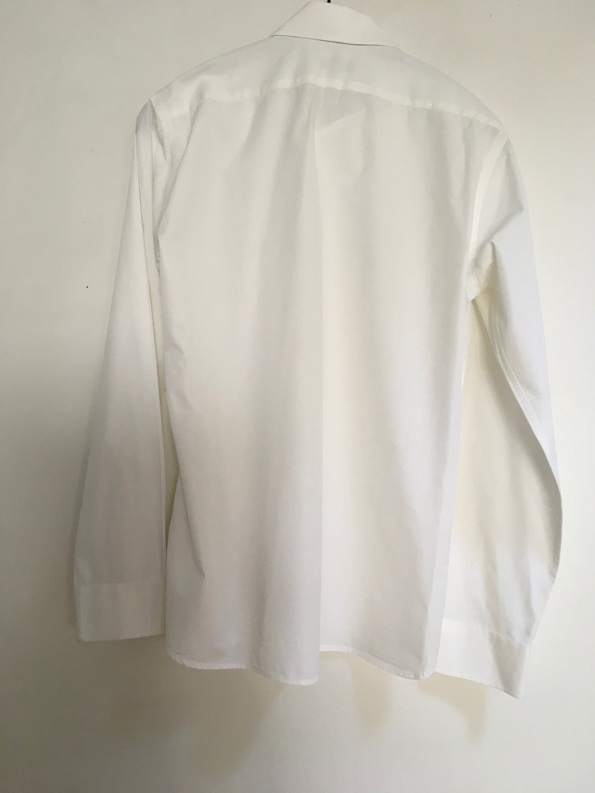 BURBERRY LONDON LONG SLEEVE BUTTON-UP WHITE SHIRT SIZE 15 3/4 40” Men