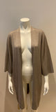 EILEEN FISHER Cashmere Wool Silk Brown Cardigan Size S Small /P ladies