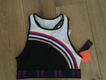 P.E Nation MOST WANTED K.O Sublimation Sport Bra TOP SIZE L LARGE ladies