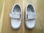 GARVALIN 50 aniversario Boys Shoe White Leather Size 22 Children