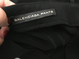 BALENCIAGA Black Skinny Mid Rise Runaway Pants Trousers  Ladies
