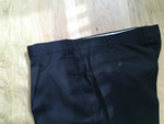 M&S Marks&Spencer Mens Black Super 120's Wool Trousers Pants Size 40/31 men