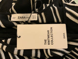 ZARA KNIT STRIPED STRAPPY DRESS REF: 4938/002/104 Size M medium ladies