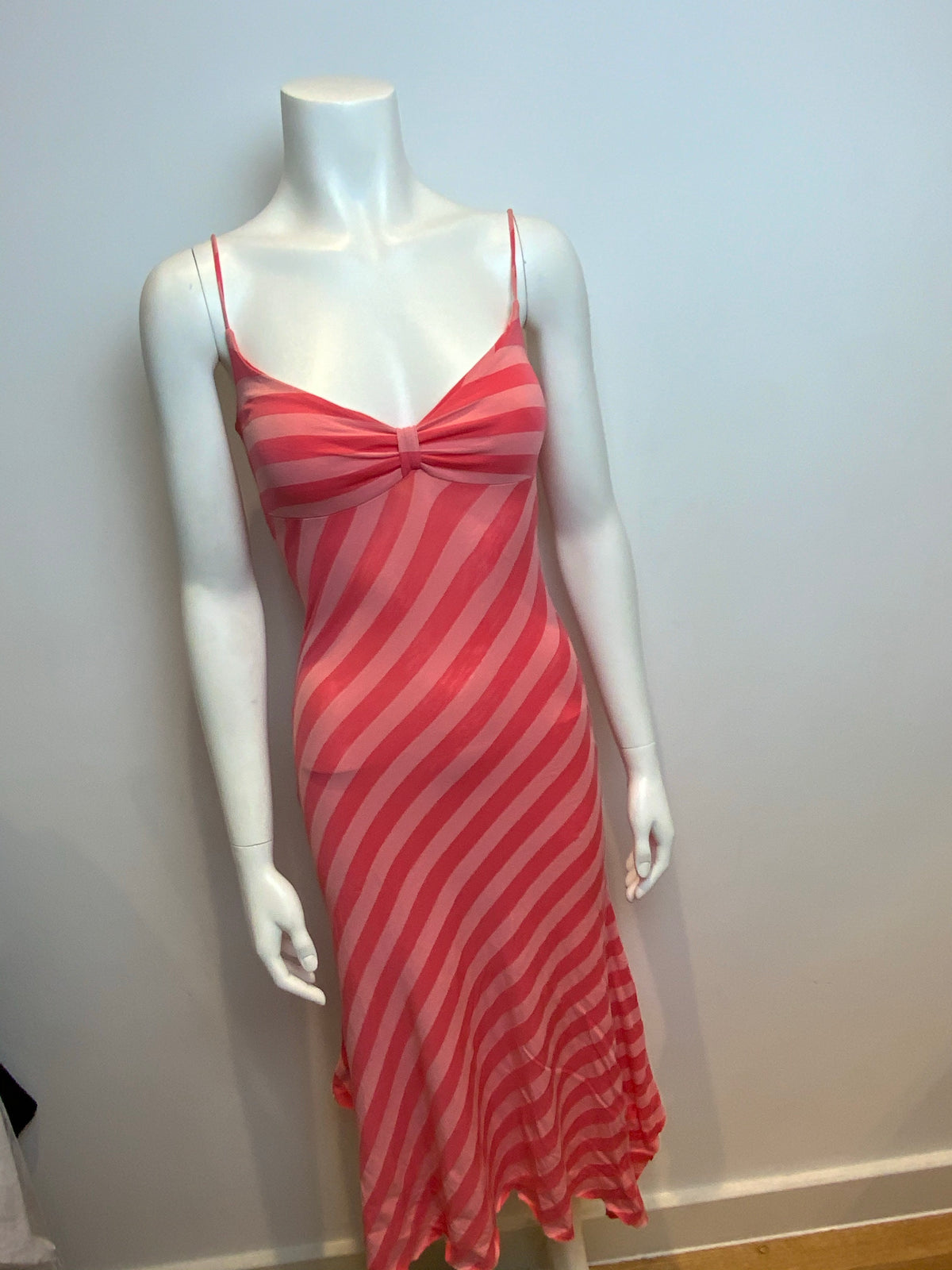 Ella Moss Stripped Prima Cotton Pink Summer Skirt Size XS ladies