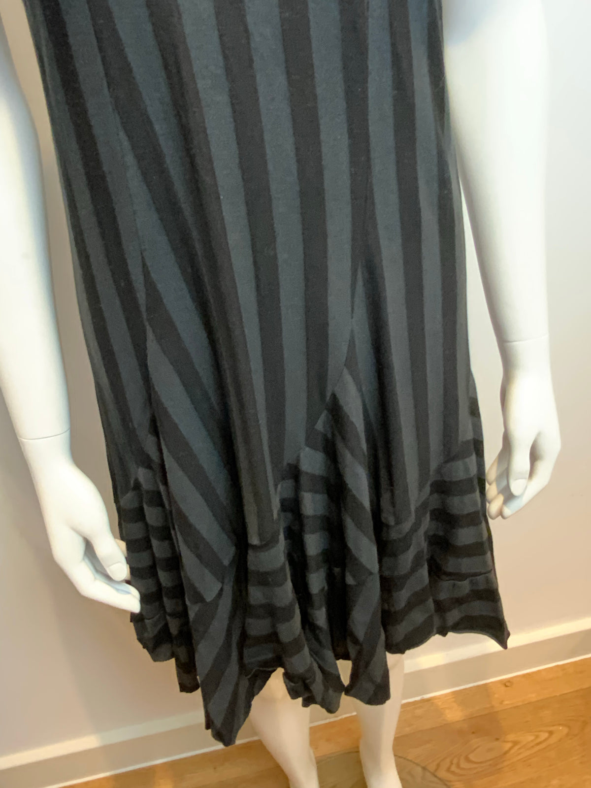 Ella Moss Stripped Prima Cotton Summer Midi Skirt or Strapless Dress Size XS  ladies