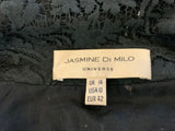 JASMINE DI MILO BLACK LACE BLAZER SIZE UK 14 US 10 EU 42 ladies