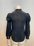 Nave Silk Fitted Blouse Size US 2 EU 40 UK 4 XS ladies