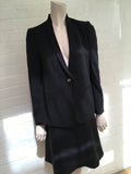 Armani Collezioni single-breasted wool black blazer I 42 UK 10 US 6 ladies