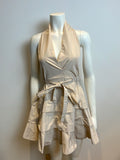 Beige Nude Fit & Flare Dress I 40 D 34 UK 8 US 4 ladies