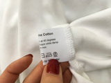 ESKANDAR Oversized  Pima Cotton T-shirt Top  Ladies