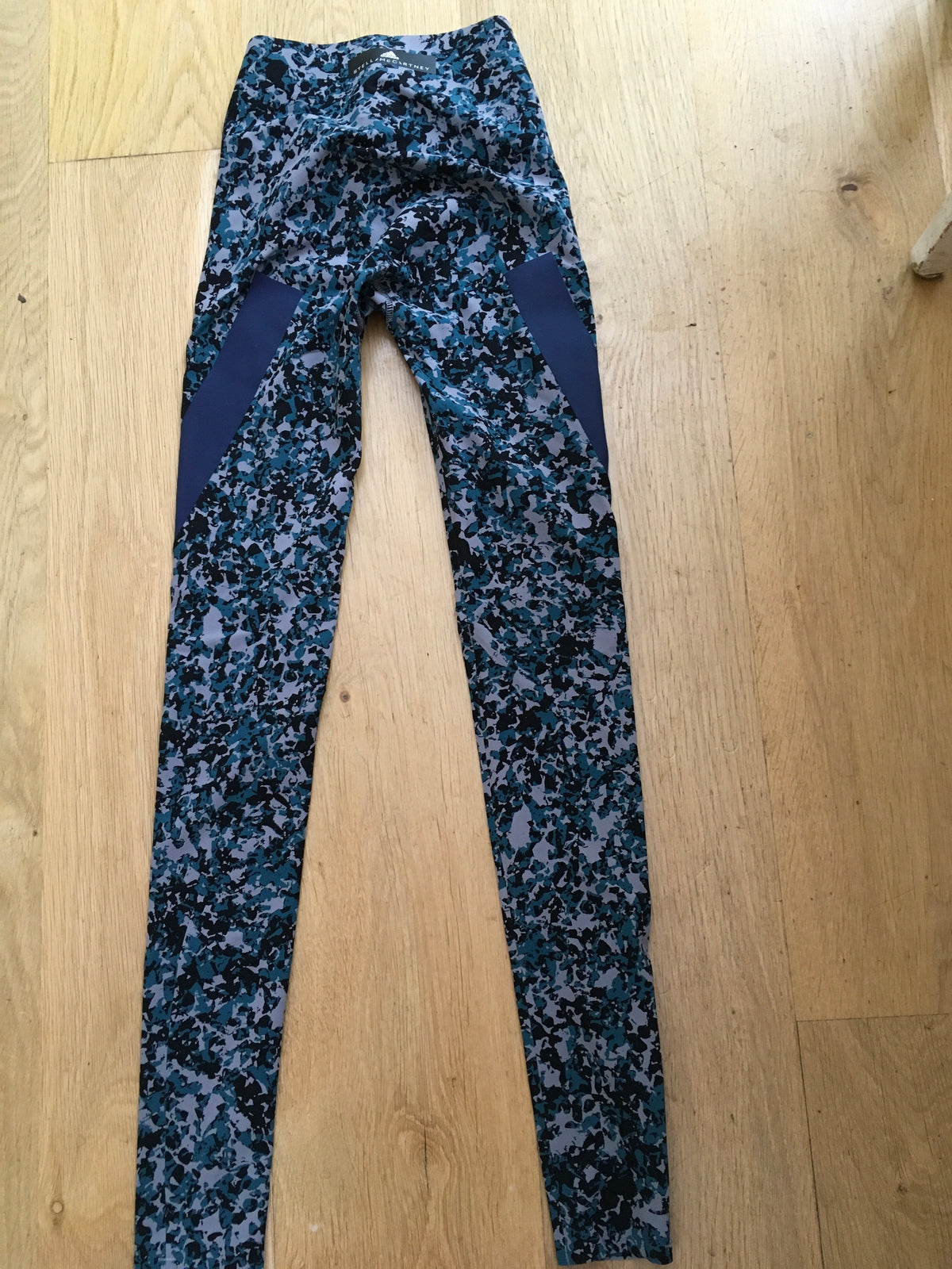 STELLA MCCARTNEY For ADIDAS Alphaskin 360 printed Climachill stretch legging 2XS ladies