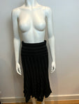 Ella Moss Stripped Prima Cotton Summer Midi Skirt or Strapless Dress Size XS  ladies