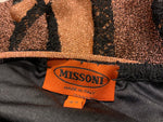 MISSONI Pleated Metallic Knit Dress I 44 UK 12 US 8 ladies
