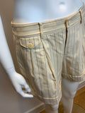 Ralph Lauren Collection Runaway Wool Striped Shorts Size US 4 UK 8 S small ladies