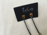 LeLa Accessories Long Drop Earrings Ladies