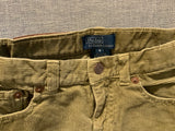 Polo Ralph Lauren Boys' Khaki Corduroy Pants Trousers Size 6 years children