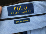 Ralph Lauren Polo Men's Brown Stretch Slim Fit Corduroy Pants Trousers Men